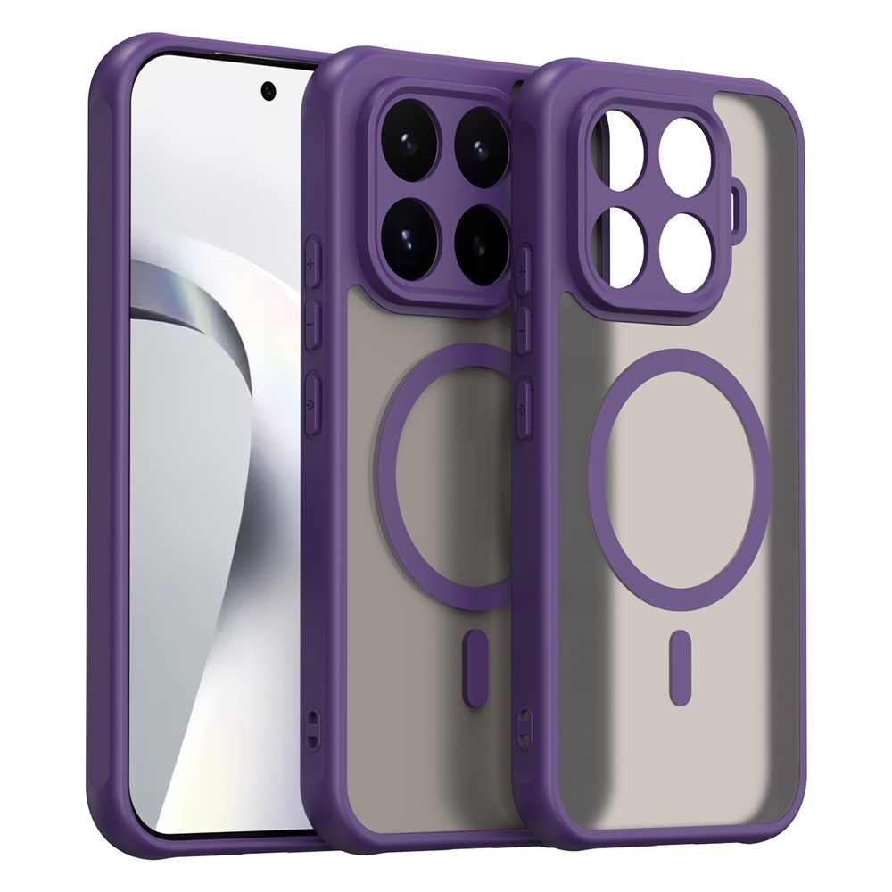 Case matný gélový obal s MagSafe na Xiaomi 17T - fialový