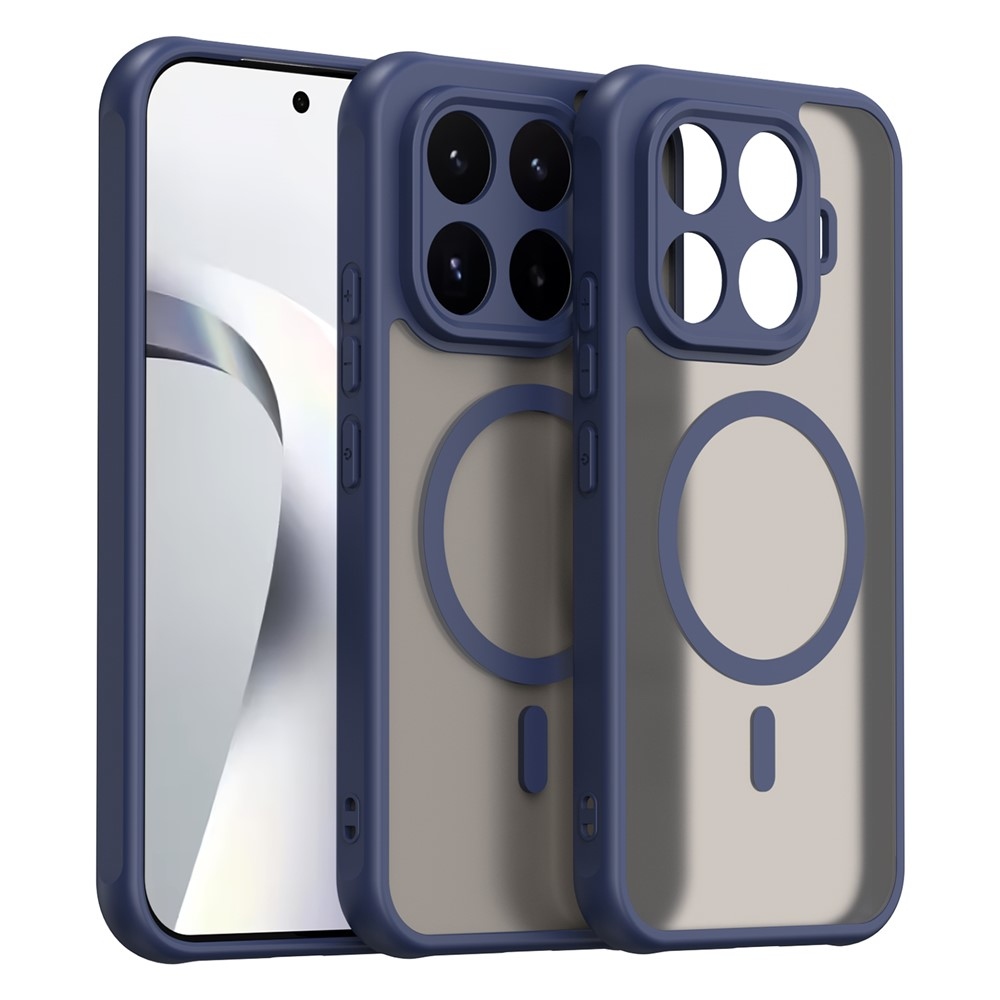 Case matný gélový obal s MagSafe na Xiaomi 17T - modrý