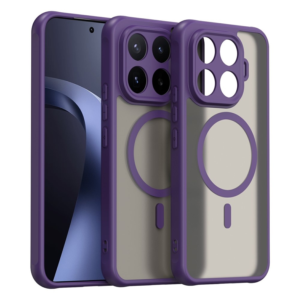 Case matný gélový obal s MagSafe na Xiaomi 17T Pro - fialový