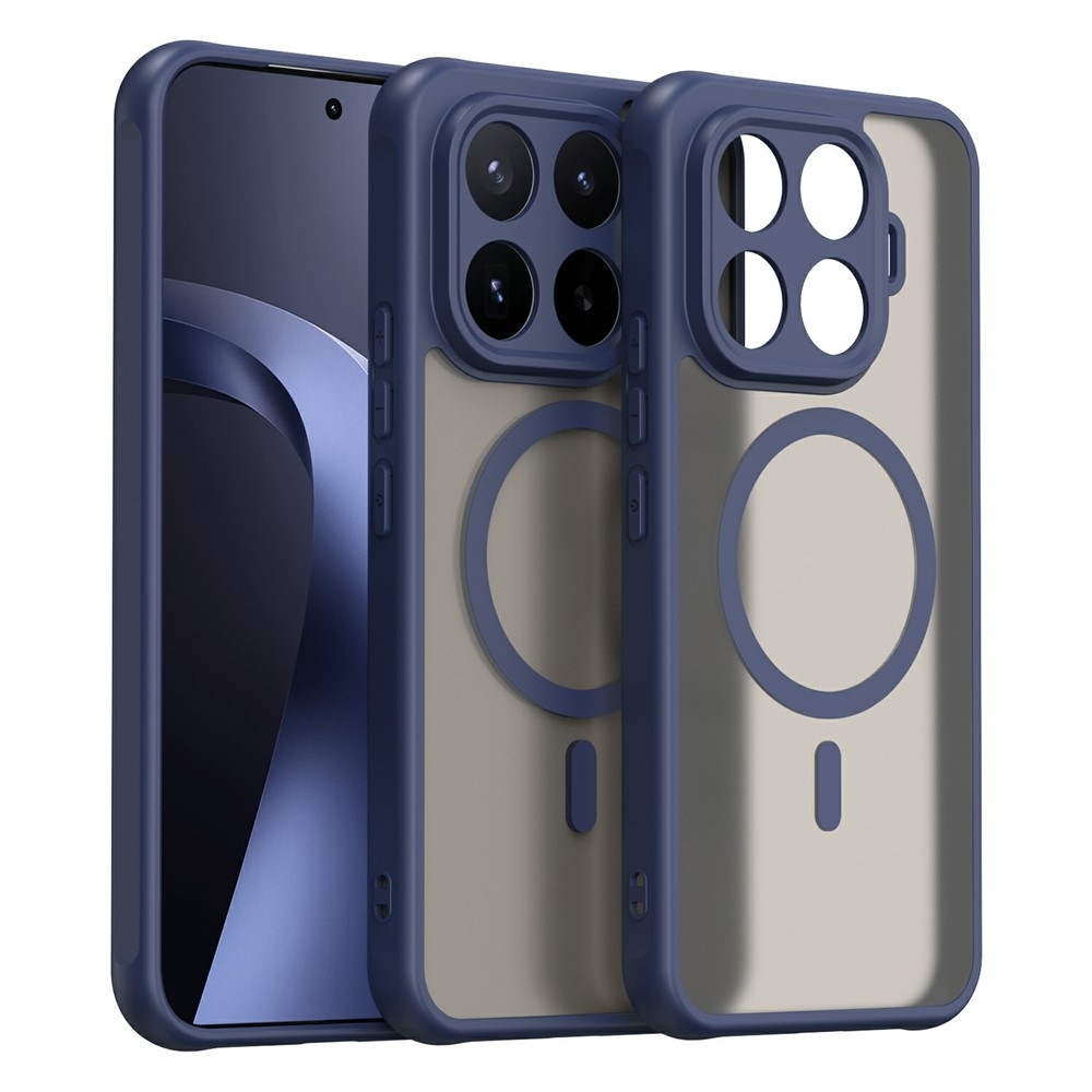 Case matný gélový obal s MagSafe na Xiaomi 17T Pro - modrý