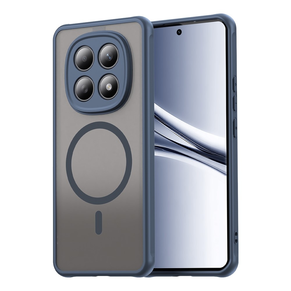 Case matný gélový obal s MagSafe na Xiaomi Poco M8 5G/Redmi Note 15 5G/Note 15 4G - modrý