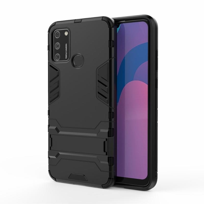 Case odolný hybridný obal na mobil Honor 9A - čierny