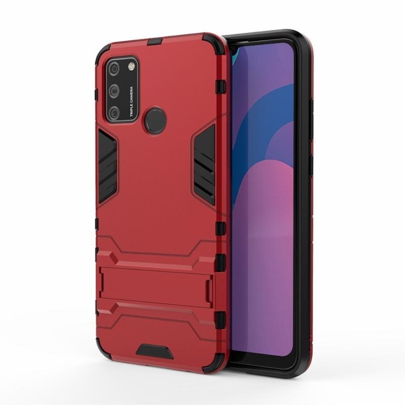 Case odolný hybridný obal na mobil Honor 9A - červený