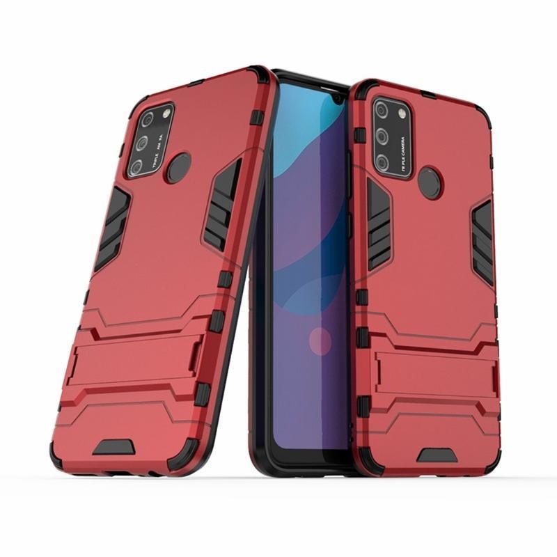 Case odolný hybridný obal na mobil Honor 9A - červený