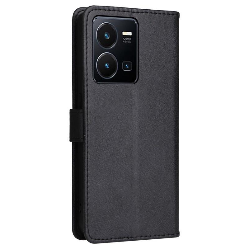 Case peňaženkové puzdro na mobil Vivo Y35 - čierne