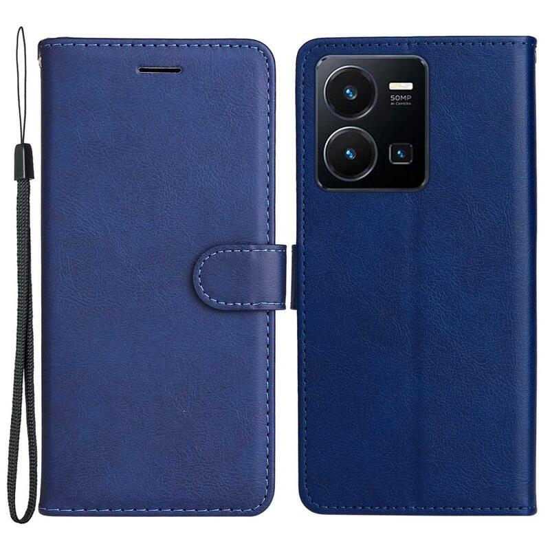 Case peňaženkové puzdro na mobil Vivo Y35 - modré
