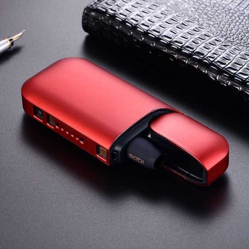 Case plastový obal na IQOS 2.4 Plus - červený