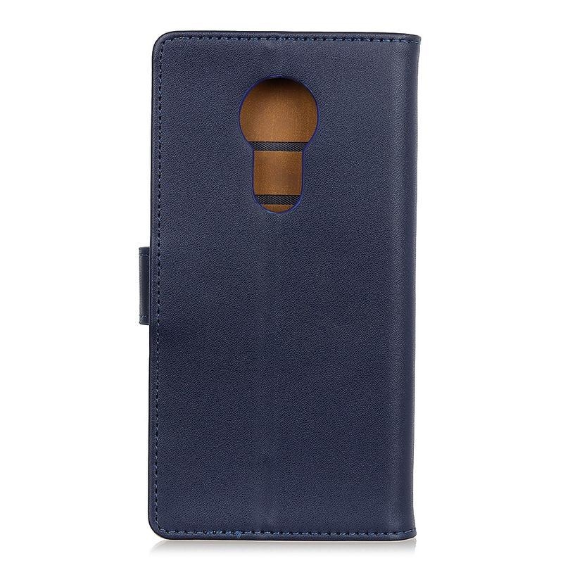 Case PU kožené peněženkové puzdro na mobil Nokia 5.3 - modré