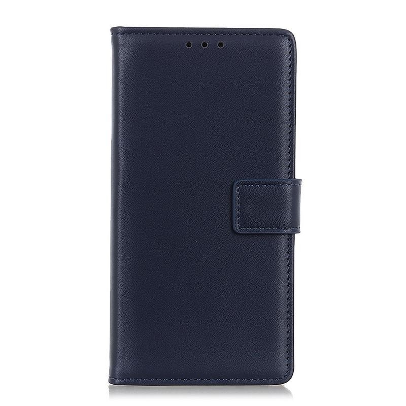 Case PU kožené peněženkové puzdro na mobil Samsung Galaxy A71 - modré