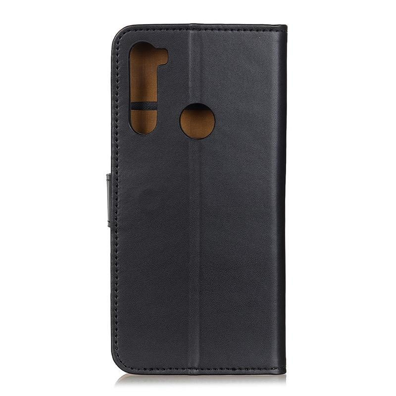 Case PU kožené puzdro na mobil Xiaomi Redmi Note 8 - čierne