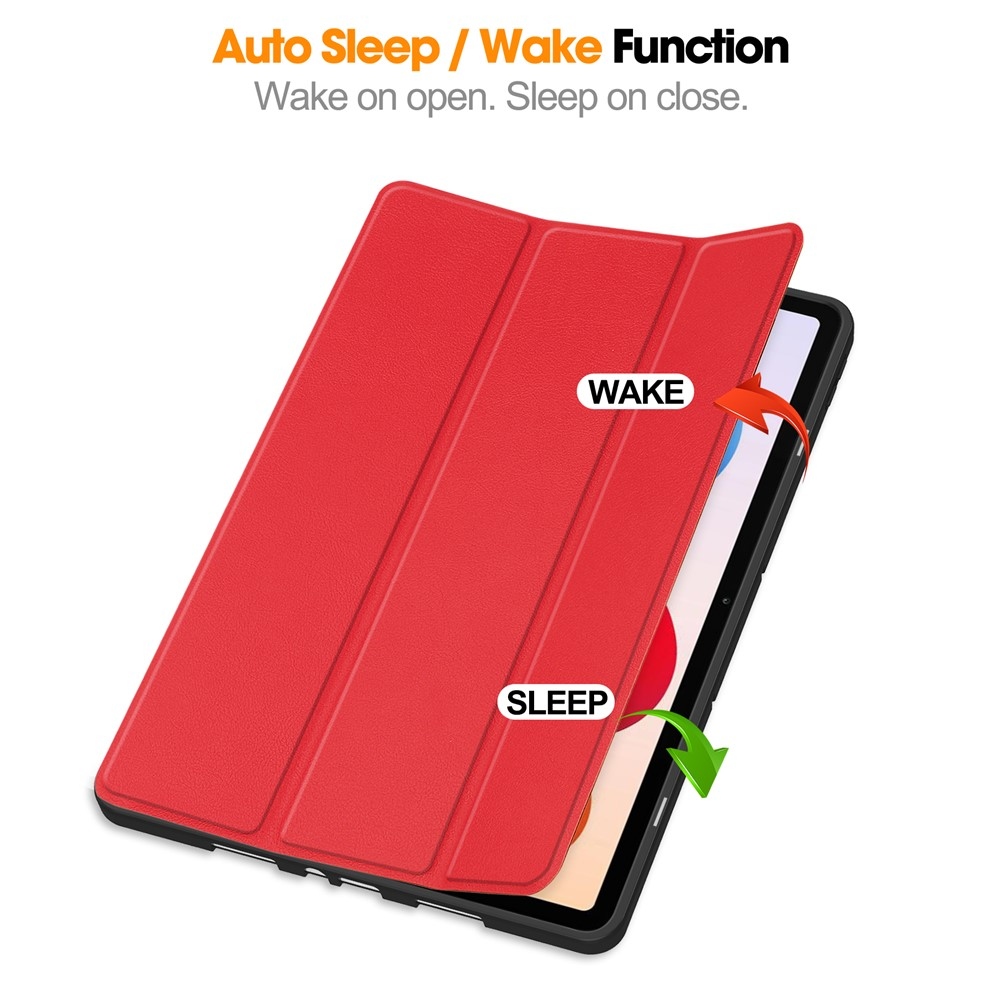 Cases chytré skladacie puzdro na Xiaomi Redmi Pad 2 Pro - červené
