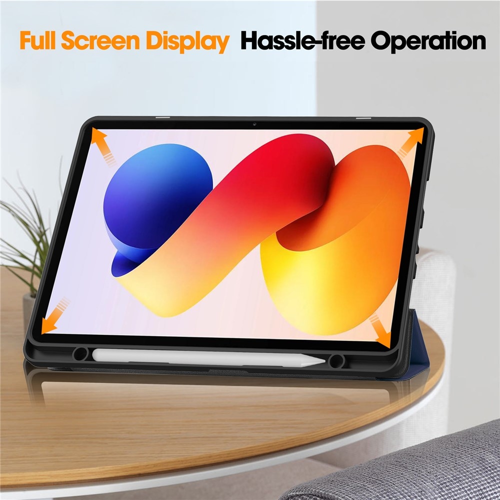 Cases chytré skladacie puzdro na Xiaomi Redmi Pad 2 Pro - tmavomodré