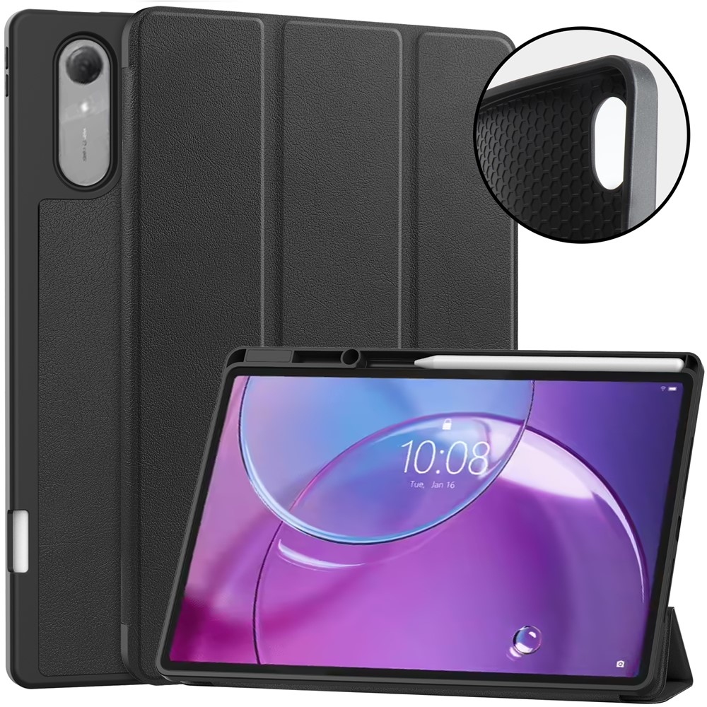 Cases chytré zatváracie púzdro na Lenovo Idea Tab Pro 13 2.Gen (TB-390FU) - čierne