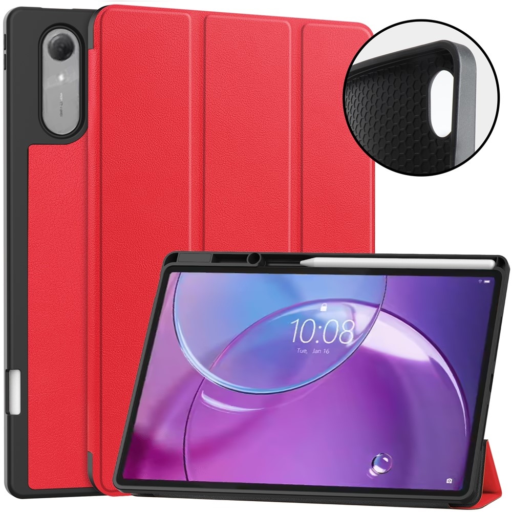 Cases chytré zatváracie púzdro na Lenovo Idea Tab Pro 13 2.Gen (TB-390FU) - červené