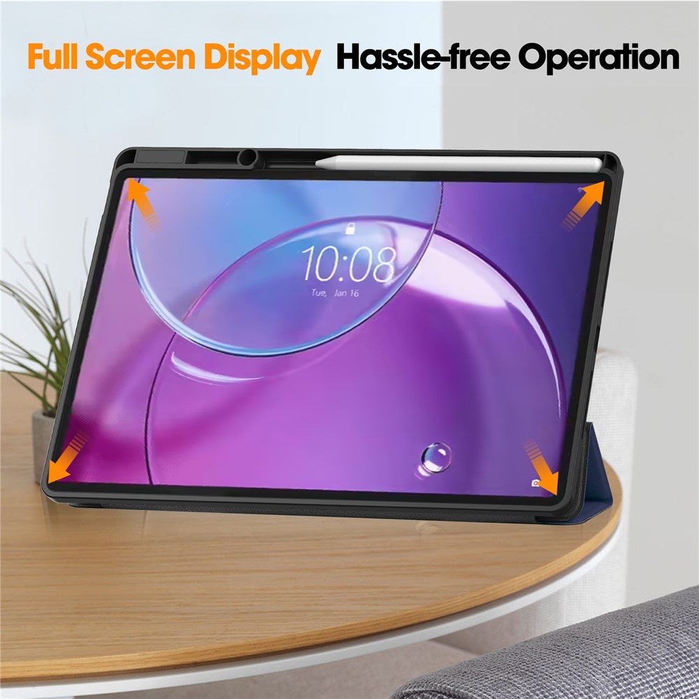 Cases chytré zatváracie púzdro na Lenovo Idea Tab Pro 13 2.Gen (TB-390FU) - tmavomodré