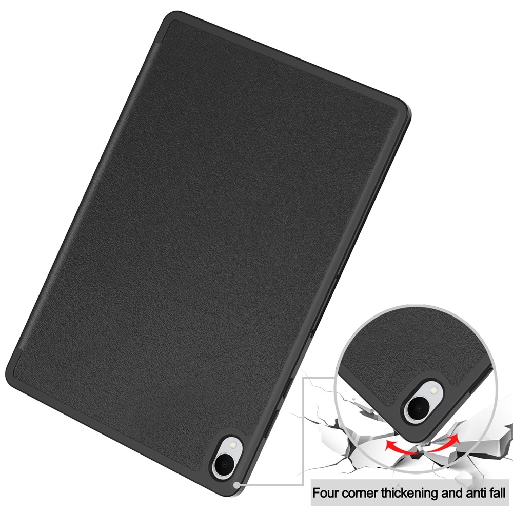Cases chytré zatváracie púzdro na Samsung Galaxy Tab S12+ - čierne