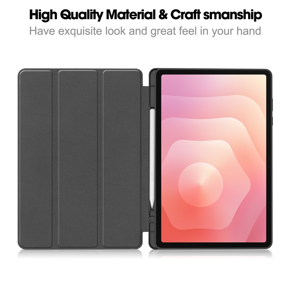 Cases chytré zatváracie púzdro na Samsung Galaxy Tab S12+ - ružovozlaté