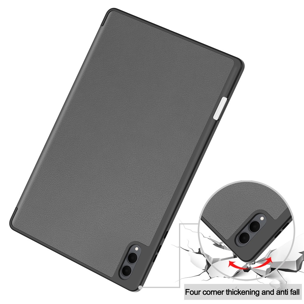 Cases chytré zatváracie púzdro na Samsung Galaxy Tab S12 Ultra - šedé