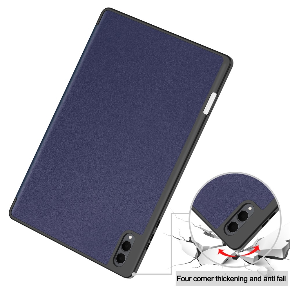 Cases chytré zatváracie púzdro na Samsung Galaxy Tab S12 Ultra - tmavomodré