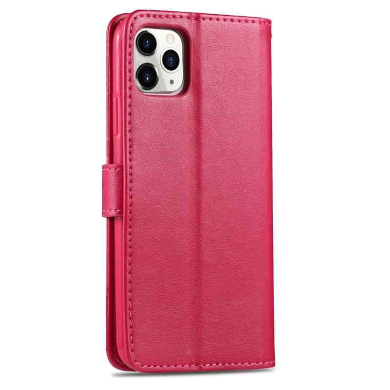 Cases PU kožené peněženkové puzdro pre mobilný telefón iPhone 12 Pro / 12 - rose