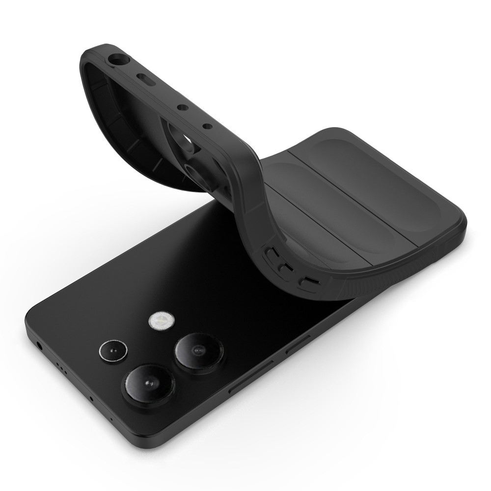 Rugg odolný gélový obal na Xiaomi Redmi Note 13 - čierny