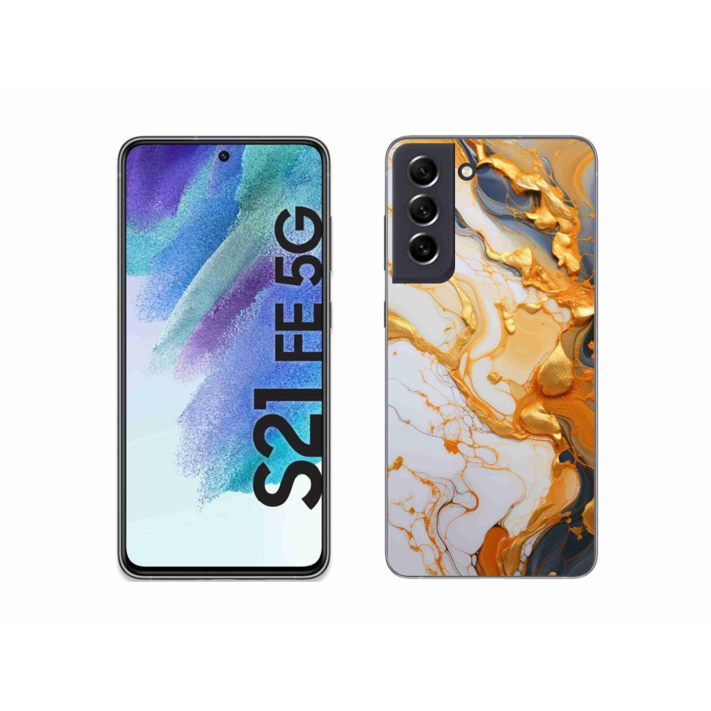 Gélový kryt mmCase na Samsung Galaxy S21 FE 5G - abstraktný motív 6