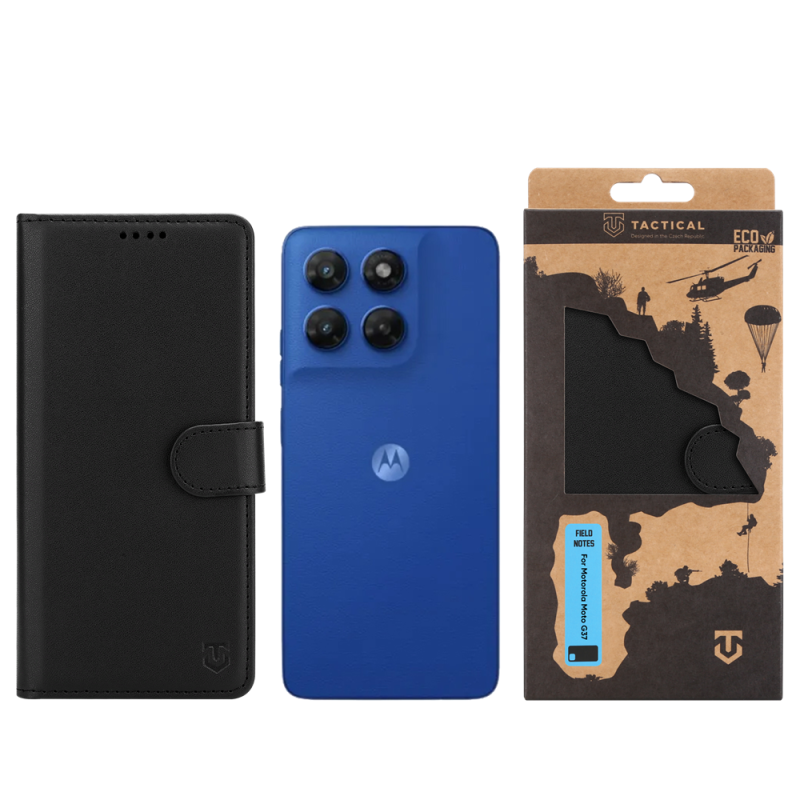 Tactical Field Notes pre Motorola Moto G37, čierna