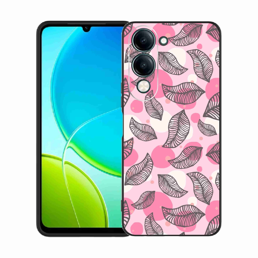Gélový kryt mmCase na Vivo Y29s 5G - kreslené padajúce listy