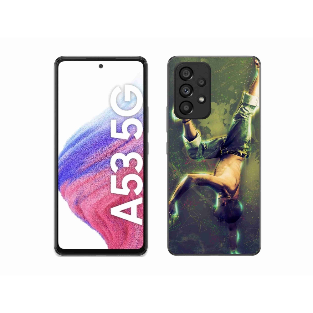 Gélový kryt mmCase na Samsung Galaxy A53 5G - breakdance