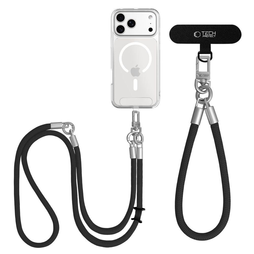 Tech-Protect C10S Rope Crossbody šnúrka na telefón s pútkom na zápästie
