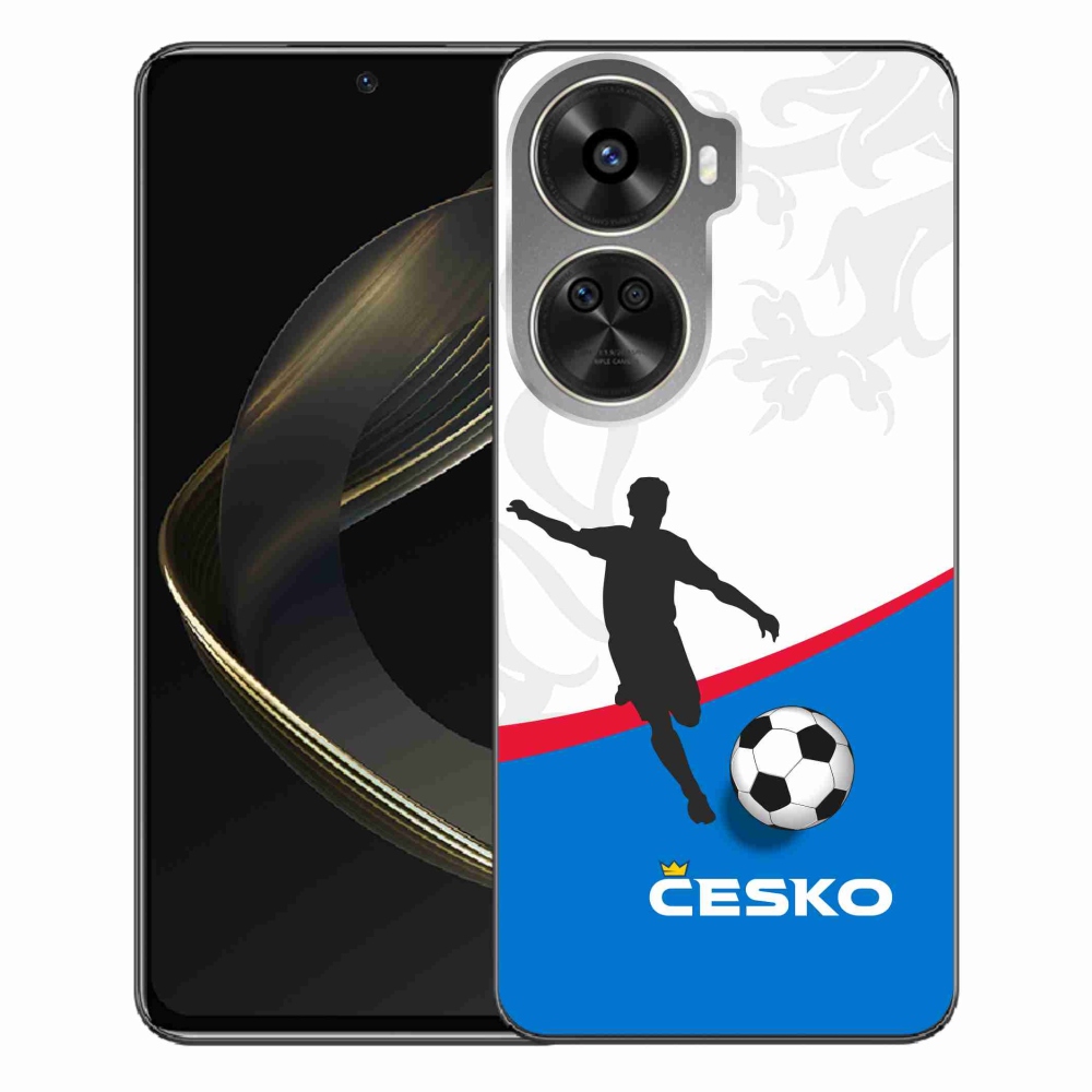 Gélový kryt mmCase na Huawei Nova 12 SE - futbal Česko 1