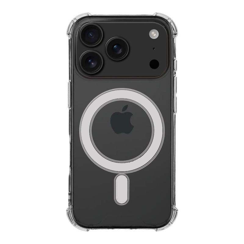 Taktický kryt MagForce Plyo pre Apple iPhone 17 Pro Transparent