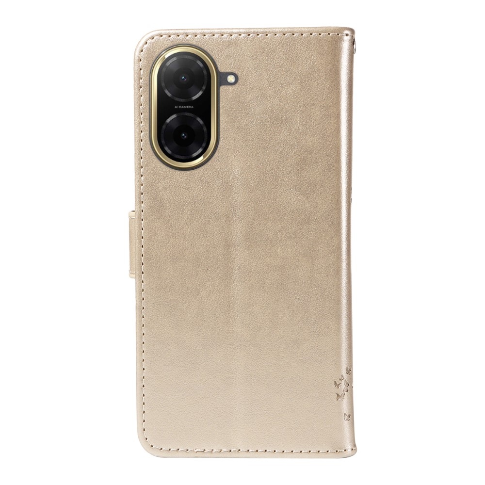 Trees knižkové púzdro na Xiaomi Redmi A5 (171.7x77.8x8.3mm) - zlaté
