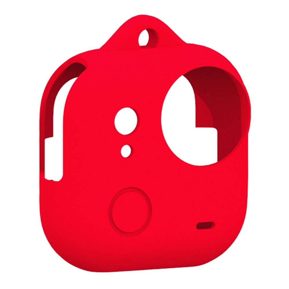 Silikónový ochranný obal s krytkou objektívu pre Insta360 GO Ultra – červený