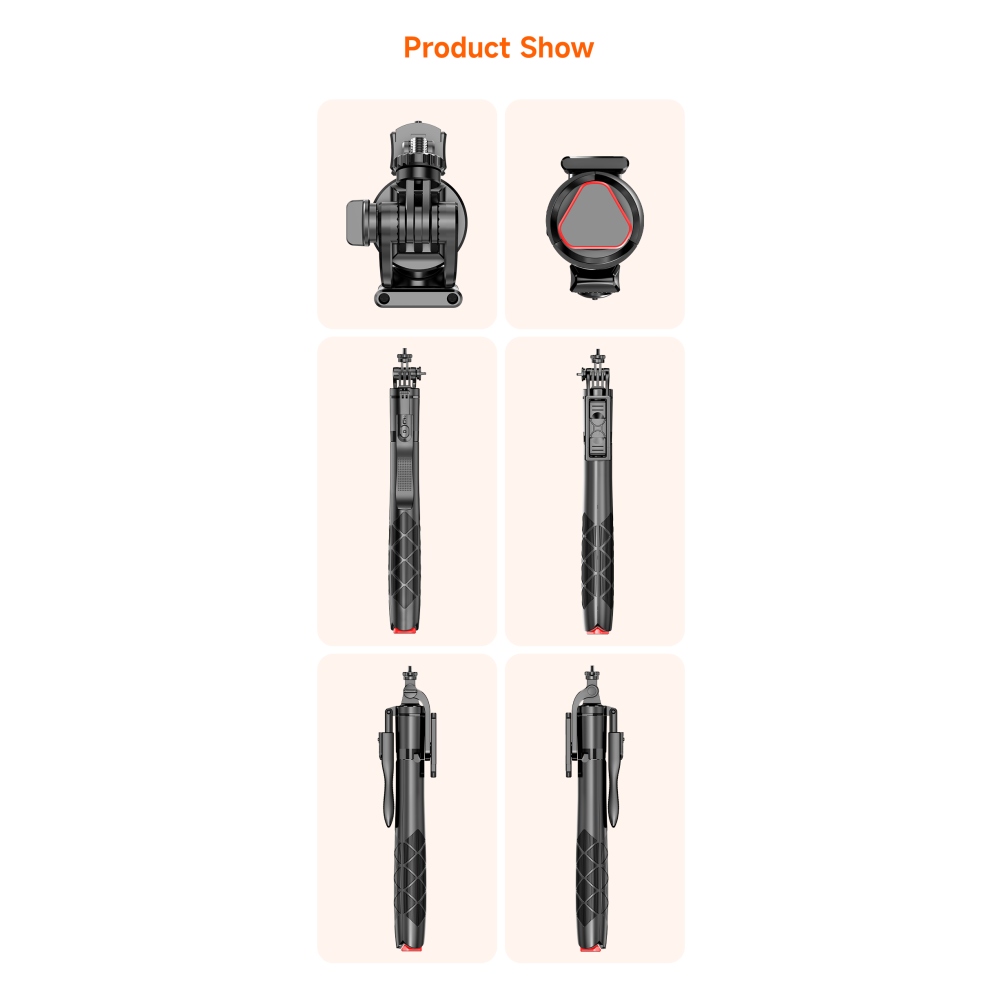 Teleskopická selfie tyč L16-TT so statívom 1,8 m s diaľkovým ovládaním