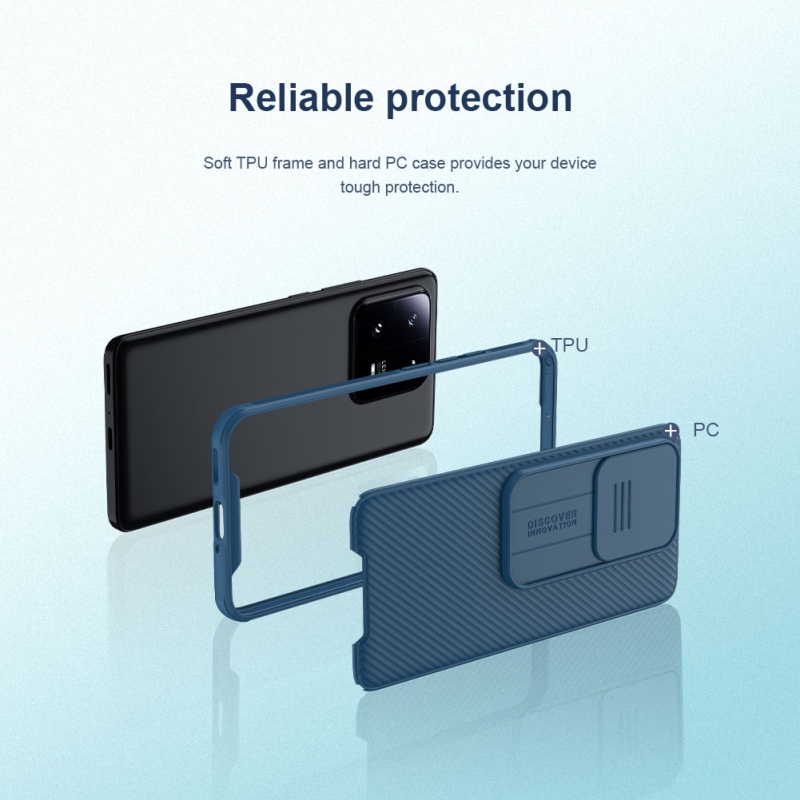 Nillkin CamShield PRE Zadný Kryt pre Xiaomi 13 Pro Black