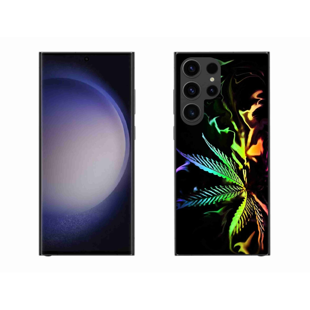 Gélový kryt mmCase na mobil Samsung Galaxy S23 Ultra 5G - konope 2
