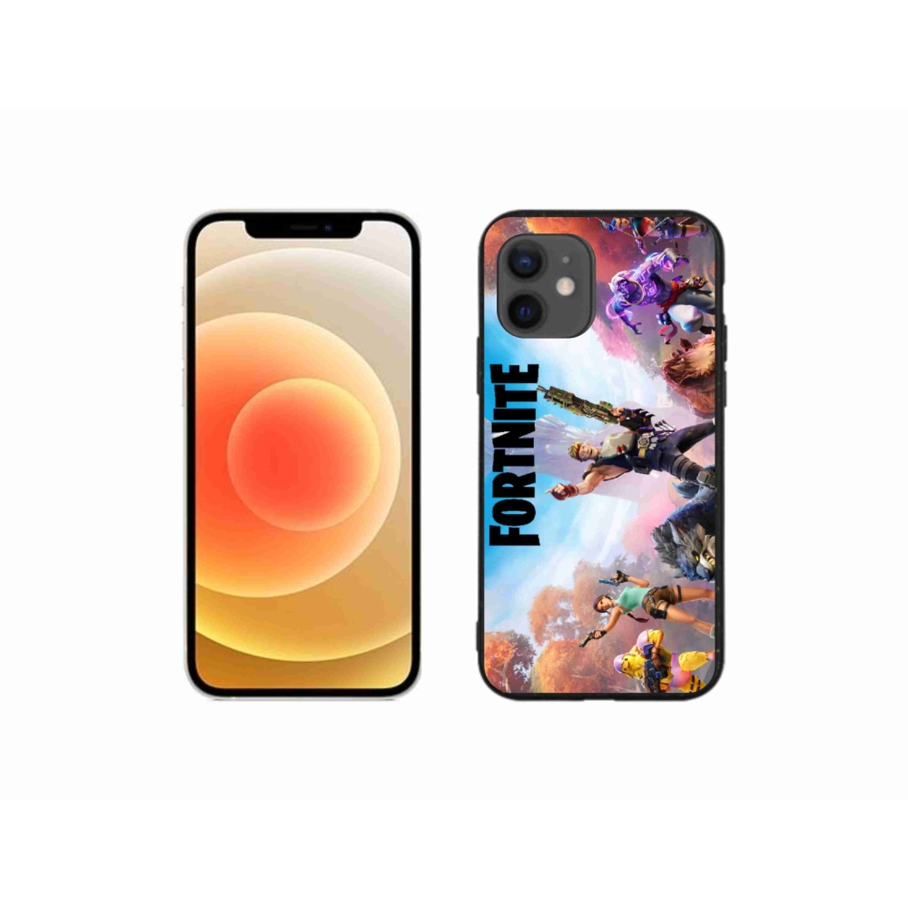 Gélový kryt mmCase na iPhone 12 mini - fortnite 1