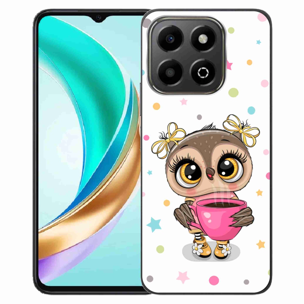 Gélový kryt mmCase na Honor X6b - kreslená sovička