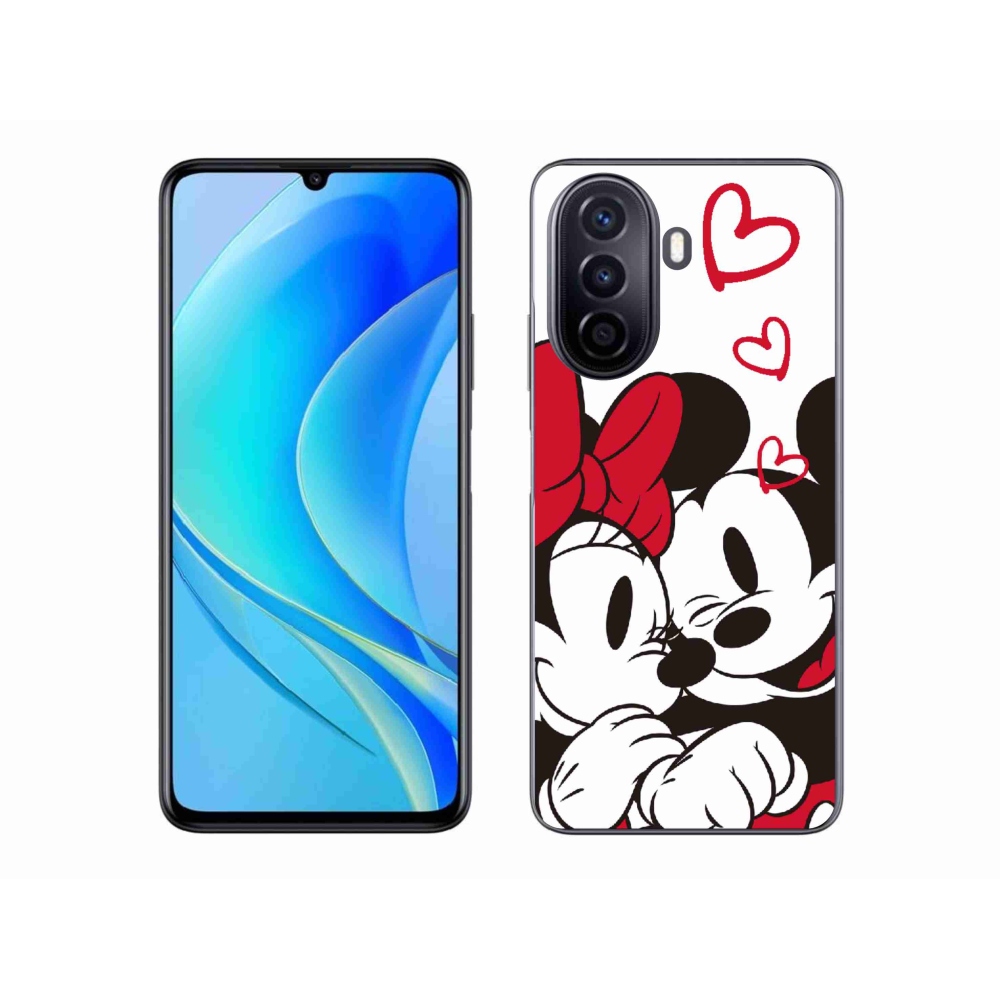 Gélový kryt mmCase na Huawei Nova Y70 - mínnie a mickey