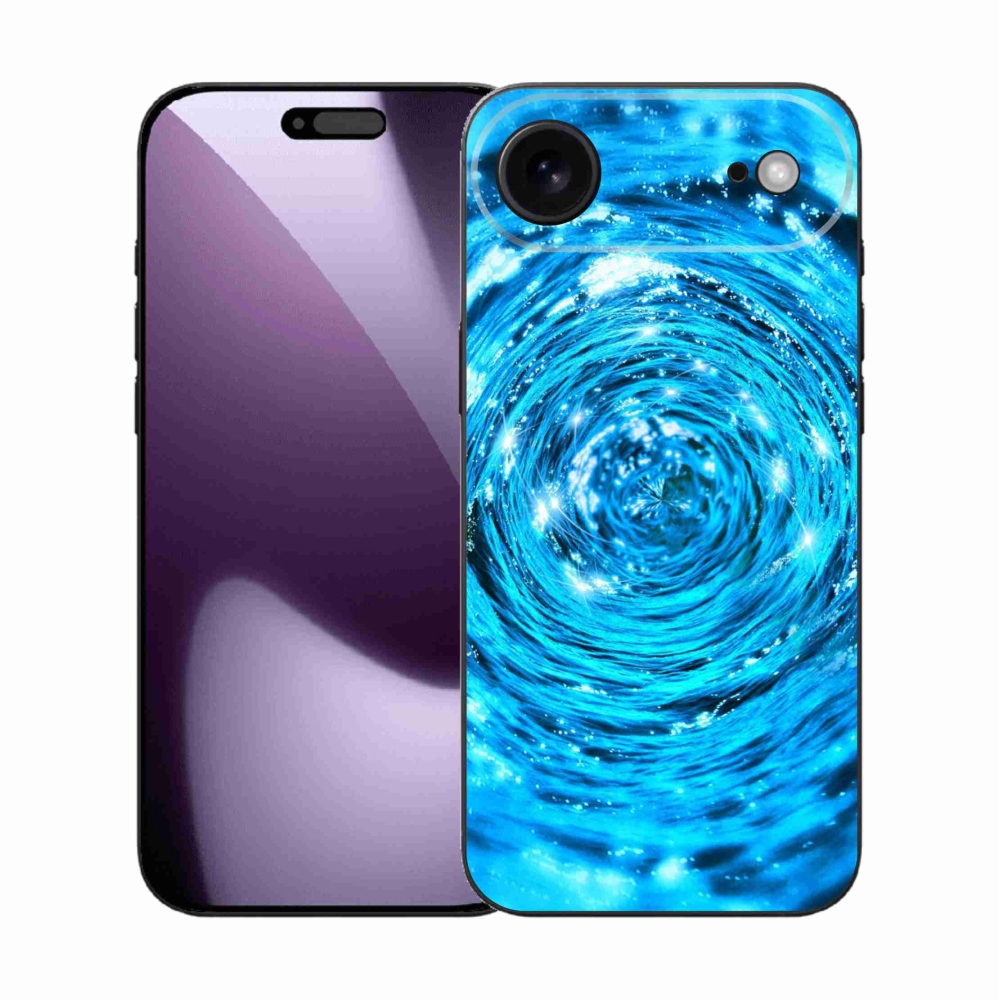 Gélový kryt mmCase na iPhone 17 Air - vodný vír