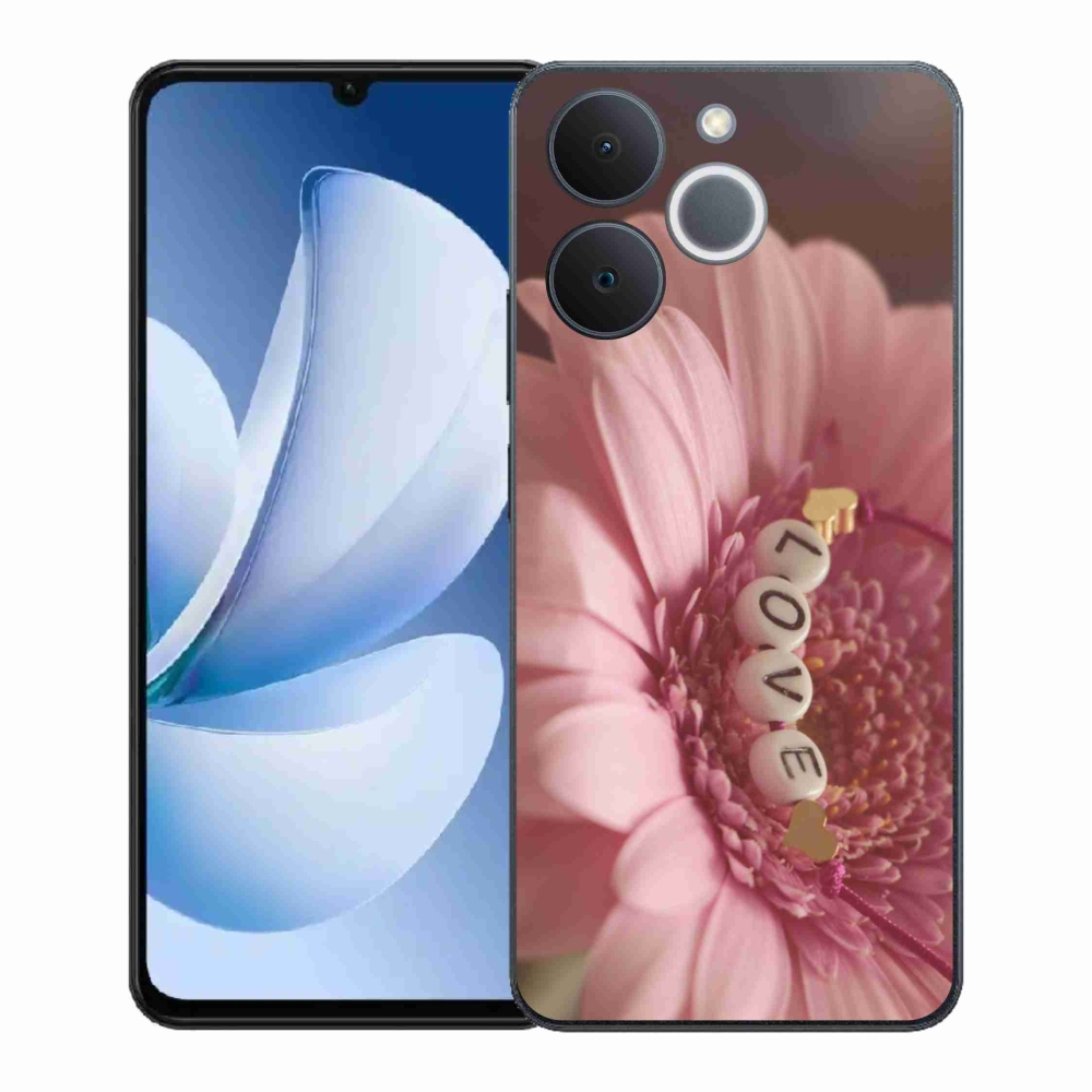 Gélový kryt mmCase na Realme Note 70T - prívesok love