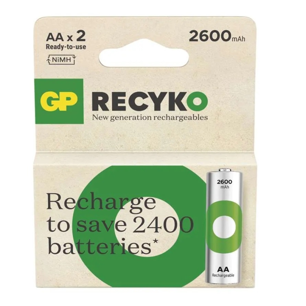 Nabíjacia batéria GP ReCyko 2600 AA (HR6) - 2ks