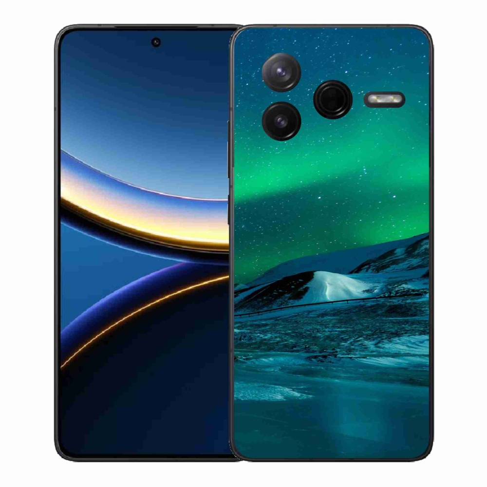 Gélový kryt mmCase na Xiaomi Poco F7 Pro - polárna žiara
