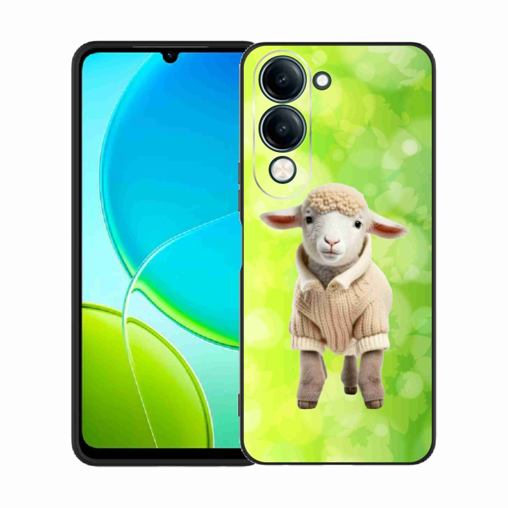 Gélový kryt mmCase na Vivo Y29s 5G - jahňa vo svetri