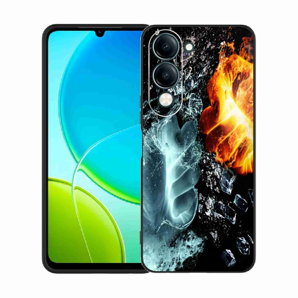 Gélový kryt mmCase na Vivo Y29s 5G - voda a oheň