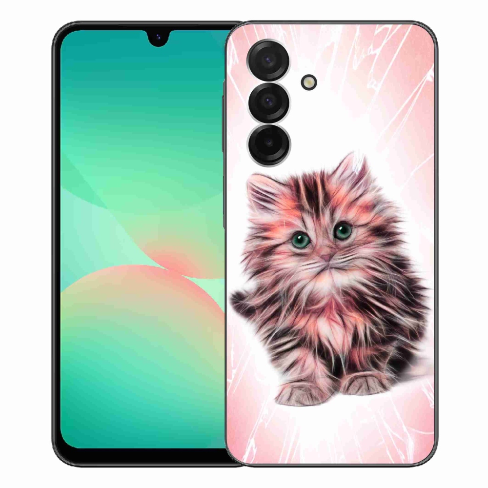 Gélový kryt mmCase na Samsung Galaxy A26 5G - roztomilé mačiatko