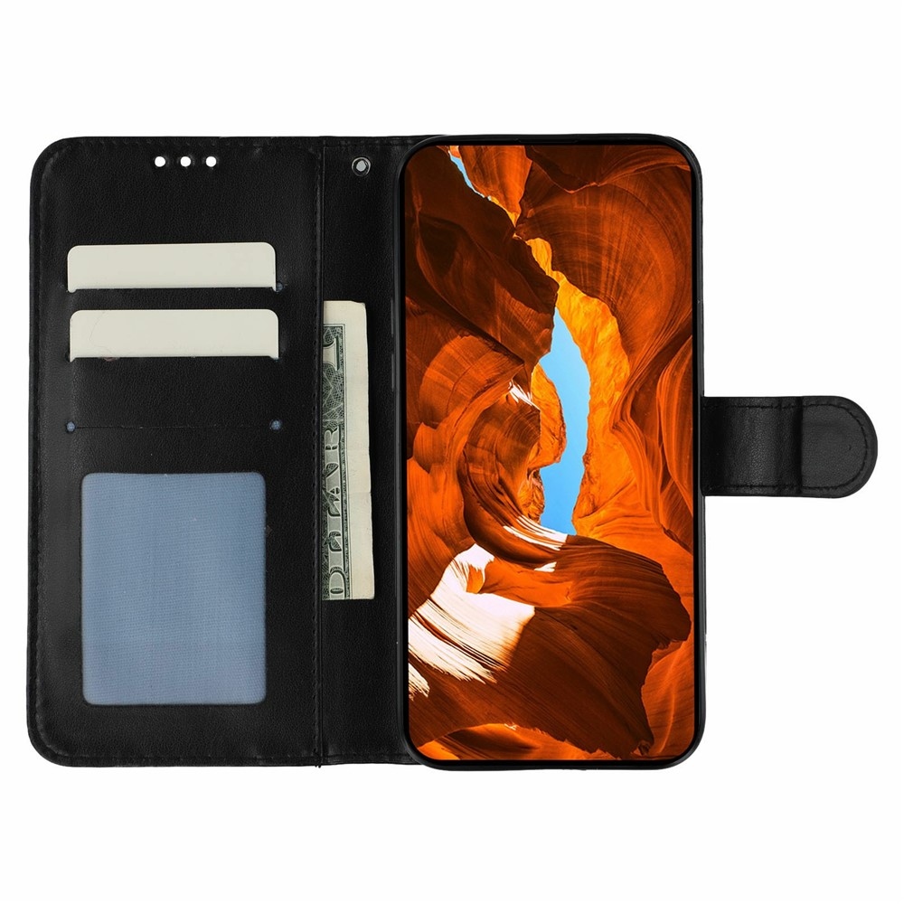 Clots knižkové púzdro na Xiaomi Redmi 15 5G - čierne