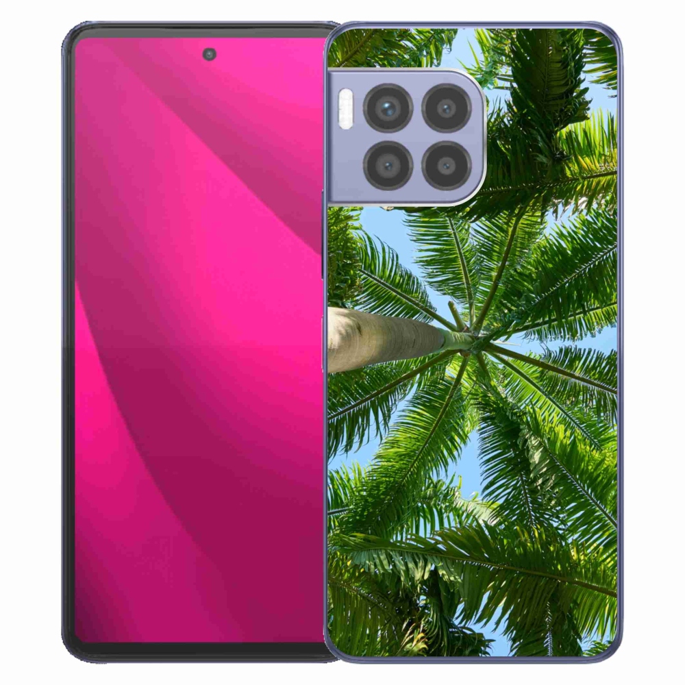 Gélový kryt mmCase na T-Mobile T Phone 2 Pro - palmy