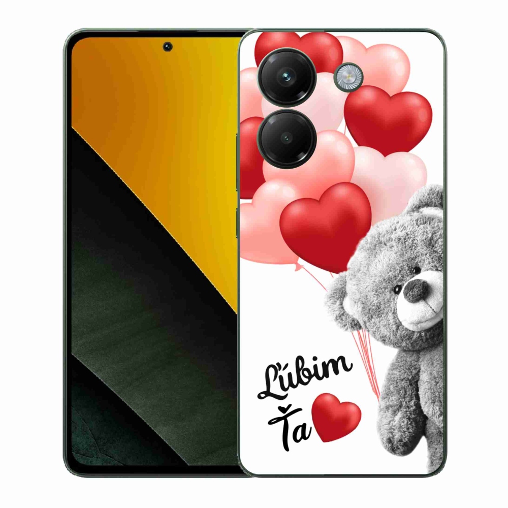 Gélový kryt mmCase na Xiaomi Poco M7 Pro 5G - ľúbim ťa sk